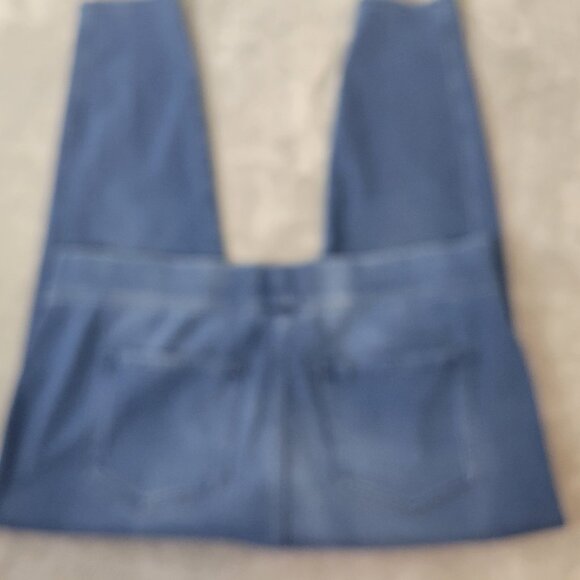 Venezia Womens Jeans 20 Plus Jegging Cropped Pull On Blue Denim Comfy SL41E - Picture 5 of 8